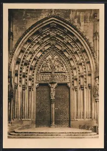 AK Würzburg, Marienkapelle, Westportal