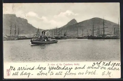 AK Capetown, A view of the docks