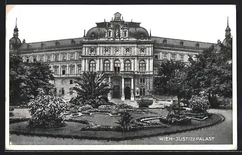 AK Wien, Justizpalast mit Anlagen