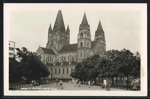 AK Wien, Blick auf die Jubiläumskirche