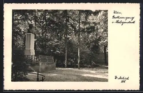 AK Wien, Beethovengang in Heiligenstadt