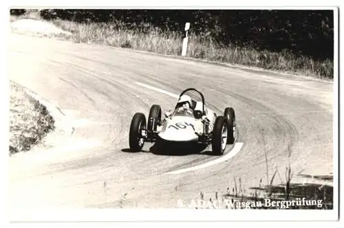 Fotografie Auto Motorsport 8. ADAC Wasgau Bergprüfung, Formel Rennwagen Startnummer 164