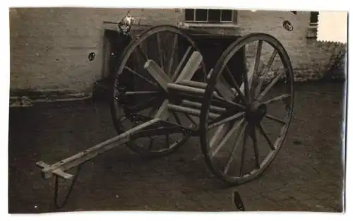 19 Fotografien Briwitzer & Friedländer Frankfurt / Main, Feuerwehr Löschschlauch Trommelwagen, Pumpenkarren, Mulde