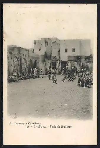 AK Casablanca, Poste de tirailleurs