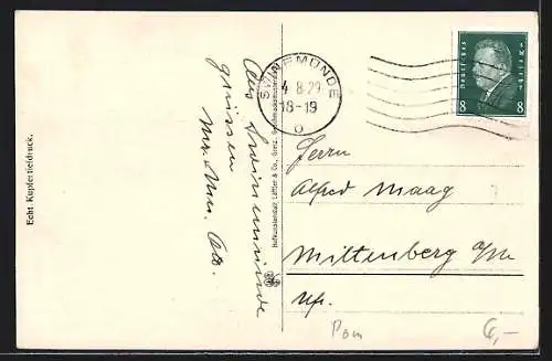 AK Swinemünde, Partie am Strand vom Ostseebad