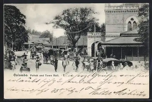 AK Colombo, Pettah and Town Hall