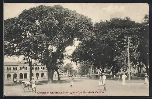 AK Colombo, Cinnamon Gardens, showing the Eye Hospital