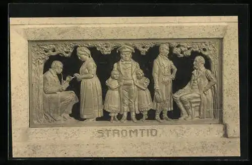 AK Relief mit Fritz Reuters Stromtid