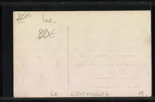 AK Luxembourg, L`entrée des Troupes americaines