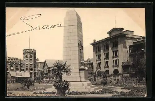 AK Tientsin, Monument of Victoria Park