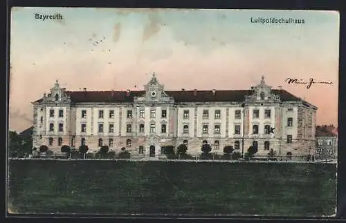 AK Bayreuth, Ansicht der Luitpoldschule