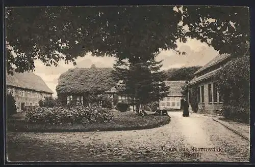 AK Neuenwalde, Kloster mit Garten