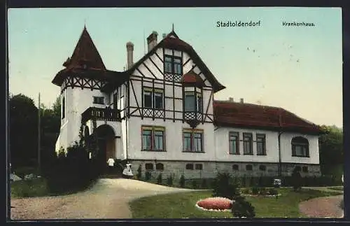 AK Stadtoldendorf, Krankenhaus mit Garten