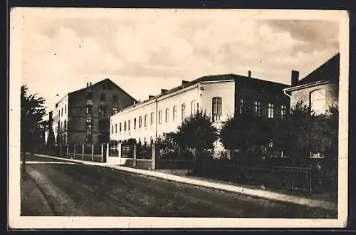 AK Schleswig, Strassenpartie im Sonnenschein