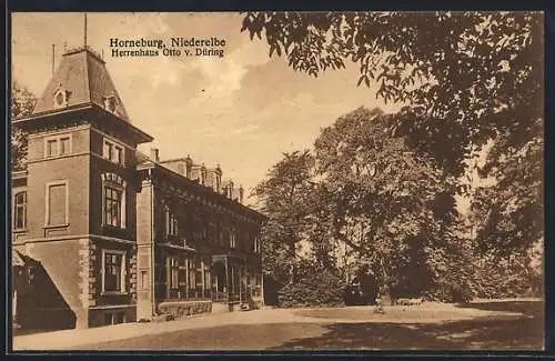 AK Horneburg /Niederelbe, Herrenhaus Otto v. Düring