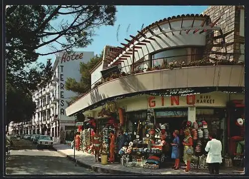 AK Diano Marina /Riviera dei Fiori, Lido S. Anna, Hotel Teresa, Mini Market Gino