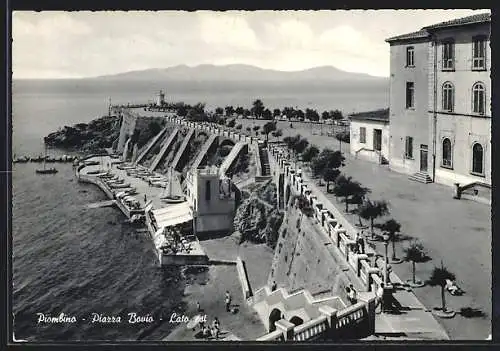 AK Piombino, Piazza Bovio, Lato est