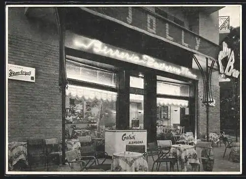 AK Bordighera, Jolly Bar, Via Vittorio Emanuele 212, Gelati Alemagna