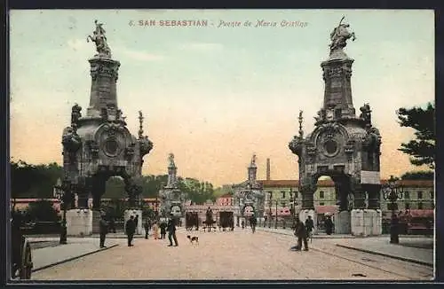 AK San Sebastian, Puente de Maria Cristina