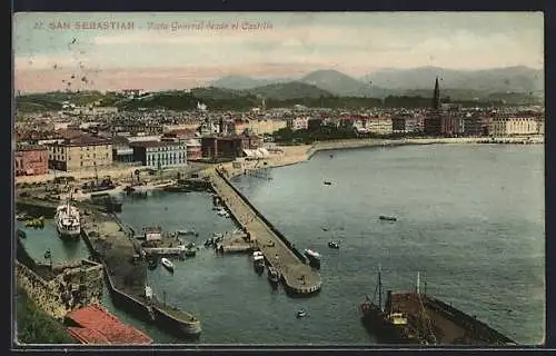 AK San Sebastian, Vista General desde el Castillo