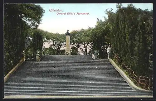 AK Gibraltar, General Elliot`s Monument