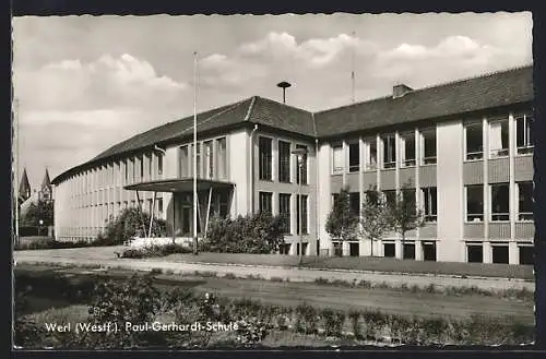 AK Werl /Westf., Paul-Gerhardt-Schule