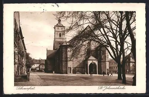 AK Schweinfurt a. M., St. Johanniskirche