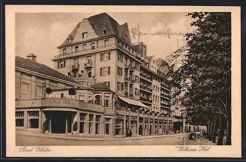 AK Bad Elster, Hotel Wettiner Hof