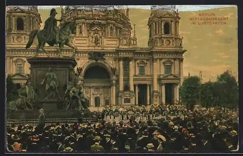 AK Berlin, Mittagskonzert im Lustgarten