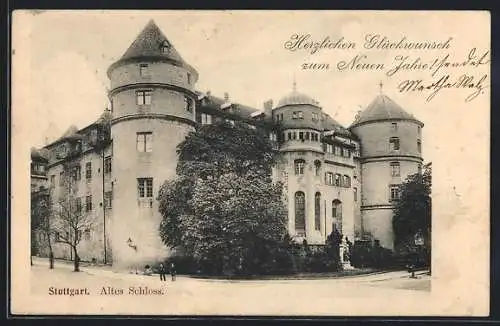 AK Stuttgart, Altes Schloss