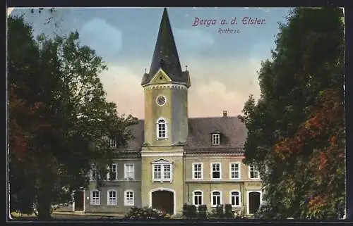 AK Berga a. d. Elster, Das Rathaus