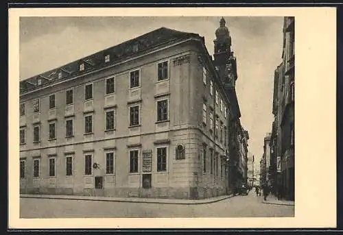 AK Wien, Lehr- u. Erziehungsanstalt St. Ursula in Johannesgasse 8