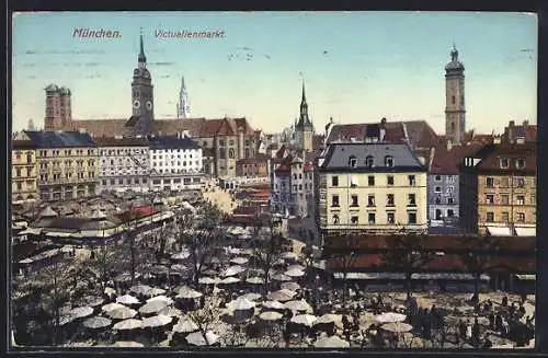 AK München, Victualienmarkt