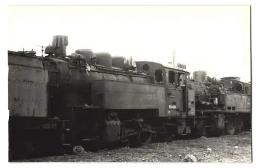 Fotografie Knoschke, Dresden, Deutsche Reichsbahn DDR, Dampflok, Lokomotive Nr. 91 6484 in Berlin-Lichtenberg