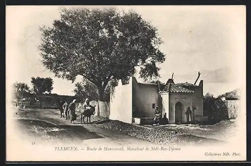 AK Telmcen, Route de Mansourah, Marabout de Sidi-Ben-Djema