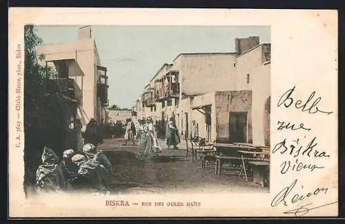 AK Biskra, Rue des Ouled Nails