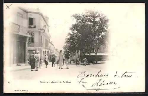 AK Tlemcen, Avenue de la Gare