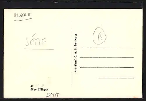 AK Sétif, Strassenpartie im Sonnenschein