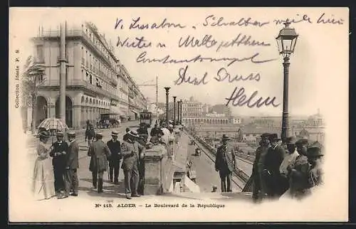 AK Alger, Le Boulevard de la République