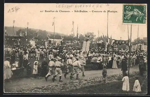 AK Sidi-Brahim, Bataillon de Chasseurs, Concours de Musique