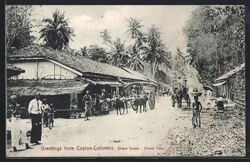 AK Colombo, Street Scene, Grand Pass