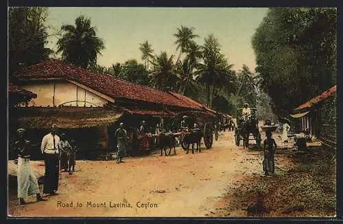 AK Ceylon, Road to Mount Lavinia