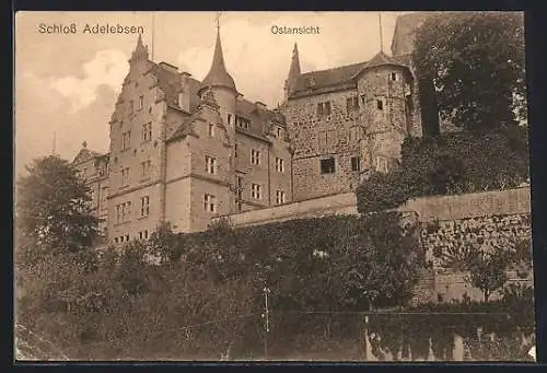 AK Schloss Adelebsen, Ostansicht von unten