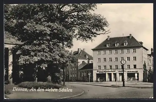 AK Dessau, Drogerie an den sieben Säulen