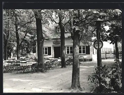 AK Berggiesshübel, Gasthaus Bergbaude auf der Panoramahöhe