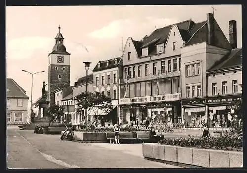 AK Schönebeck / Elbe, Platz der Deutsch-Sowjetischen Freundschaft