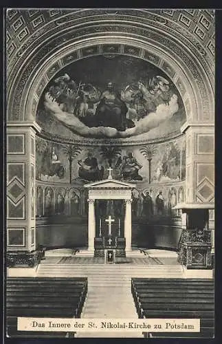 AK Potsdam, Inneres der St. Nikolai-Kirche