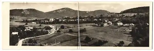 Klapp-AK Dreistetten, Gesamtansicht mit dem Gasthaus Schererwirt