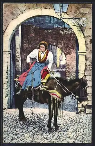 AK Sanremo, Contadina con mulo