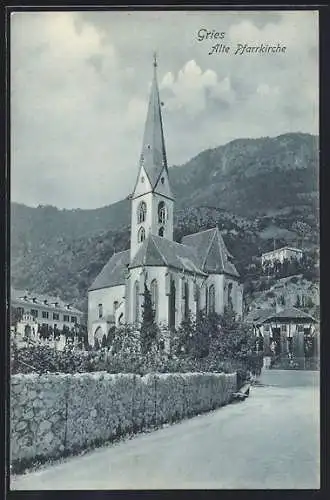 AK Gries, Alte Pfarrkirche